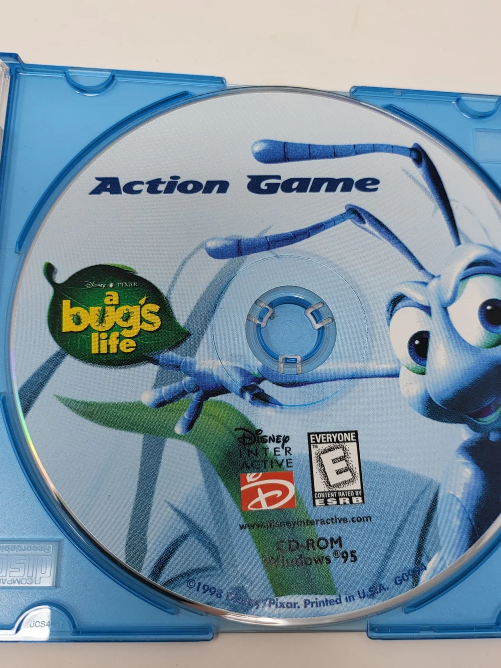 Disney A Bug's Life Action Game - Blue CD-ROM